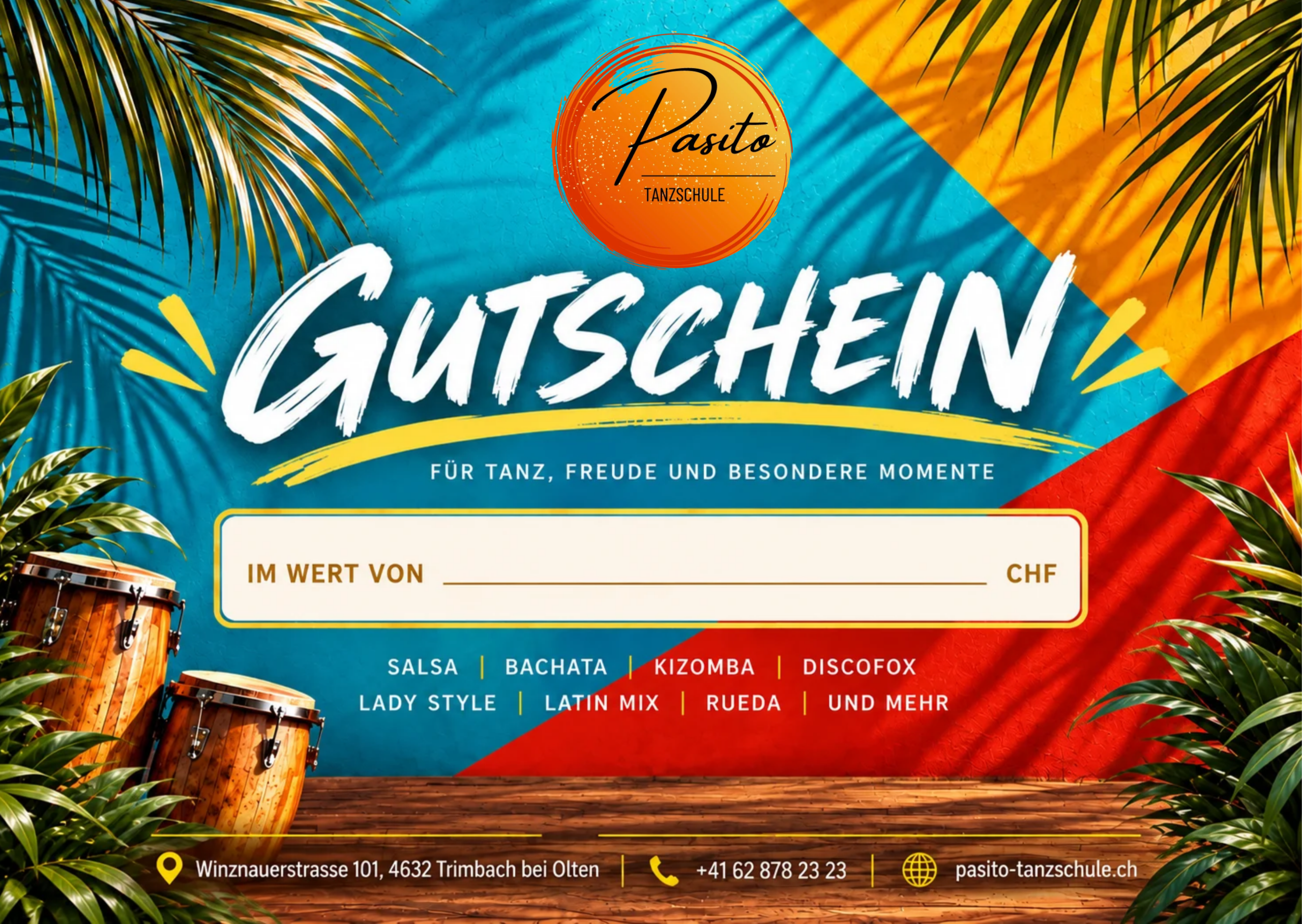 Pasito gutschein